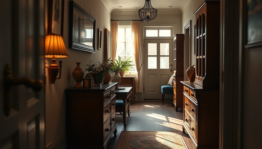 Best Smart Home Security Systems for 2025 in a cozy hallway with display.