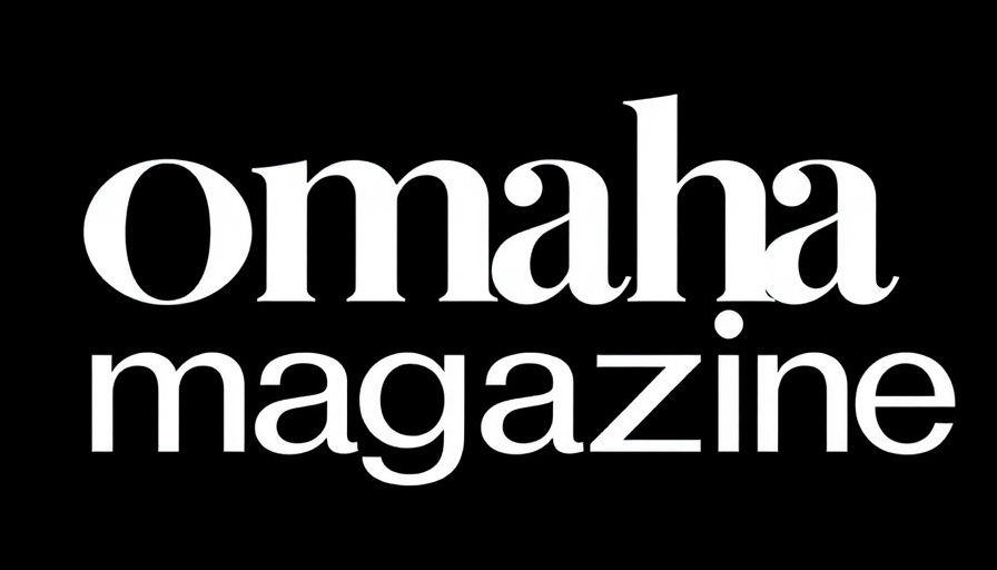 Omaha Magazine logo in bold serif font on plain background.