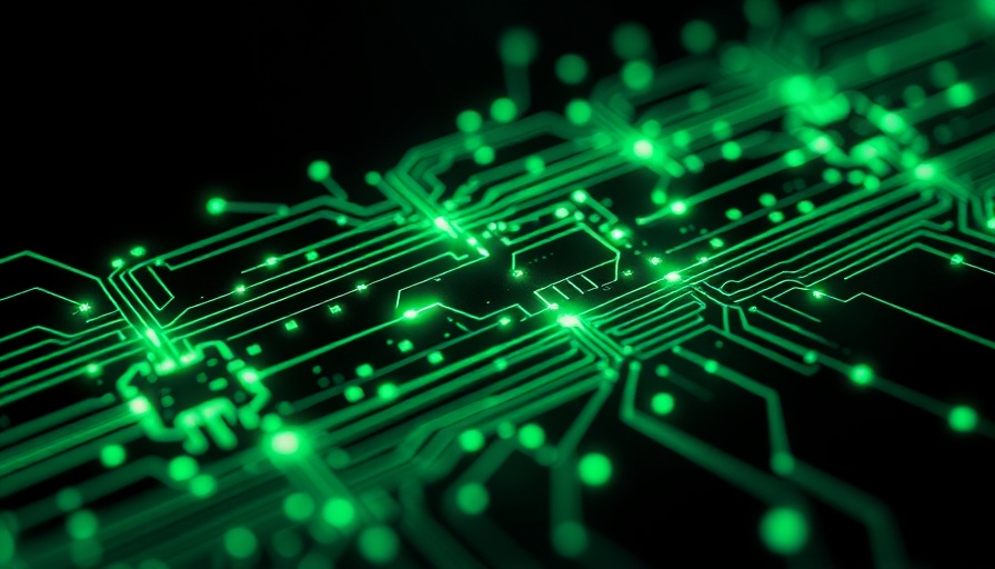 Abstract concept of analog foundation models with circuit design.