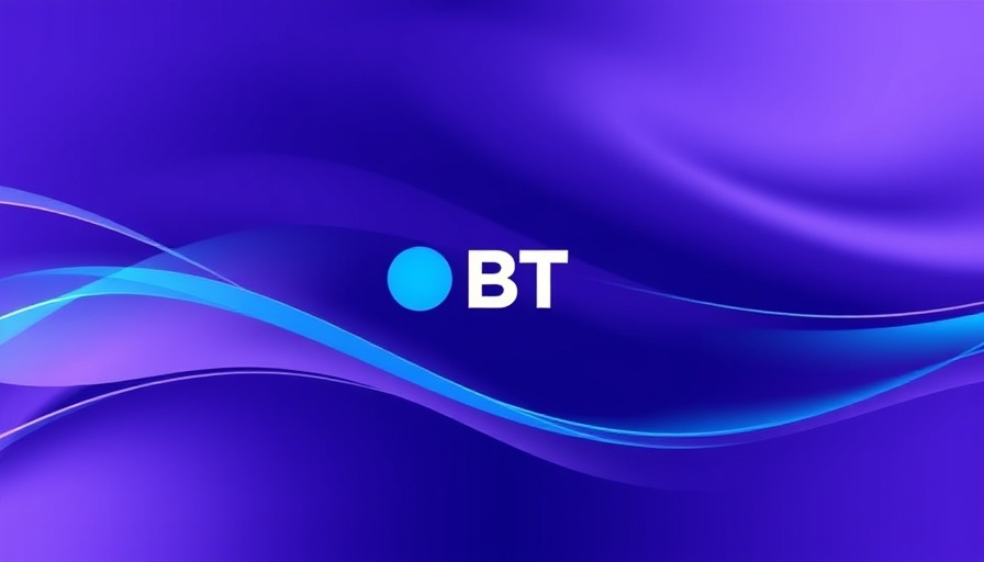 BT Business Broadband Review 2025 logo on purple background.