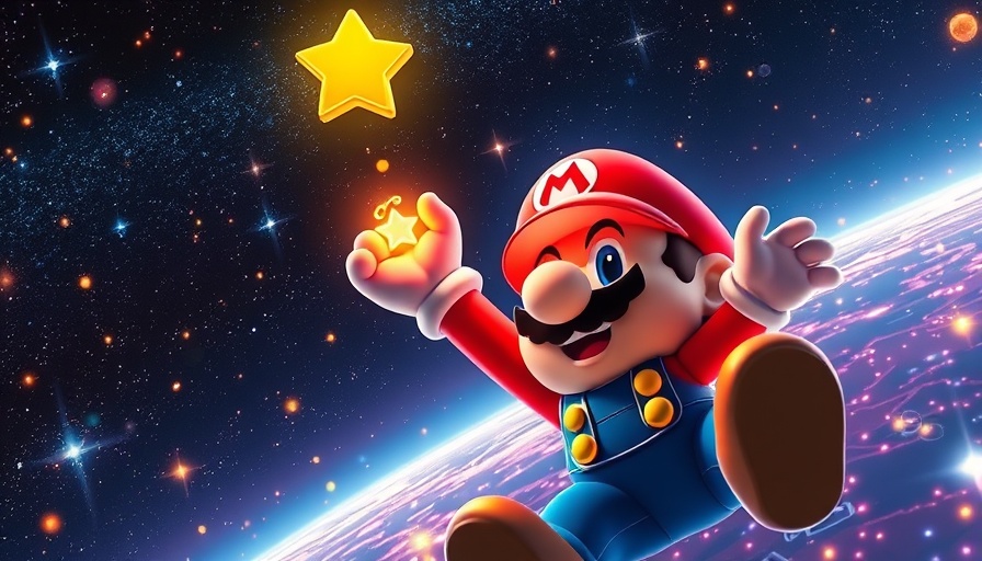 Super Mario Galaxy reviews switch: Mario with star in space adventure.