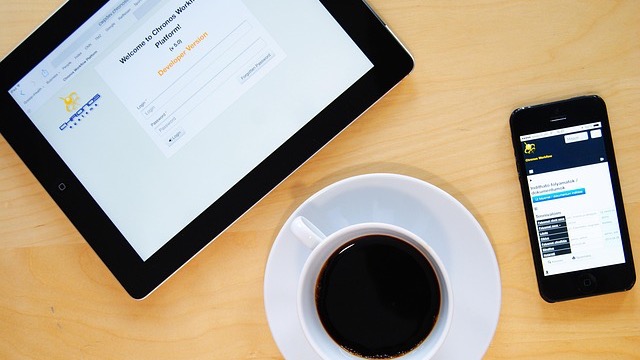 Abstract digital setup representing privacy-first AI workflows, featuring server and computer.