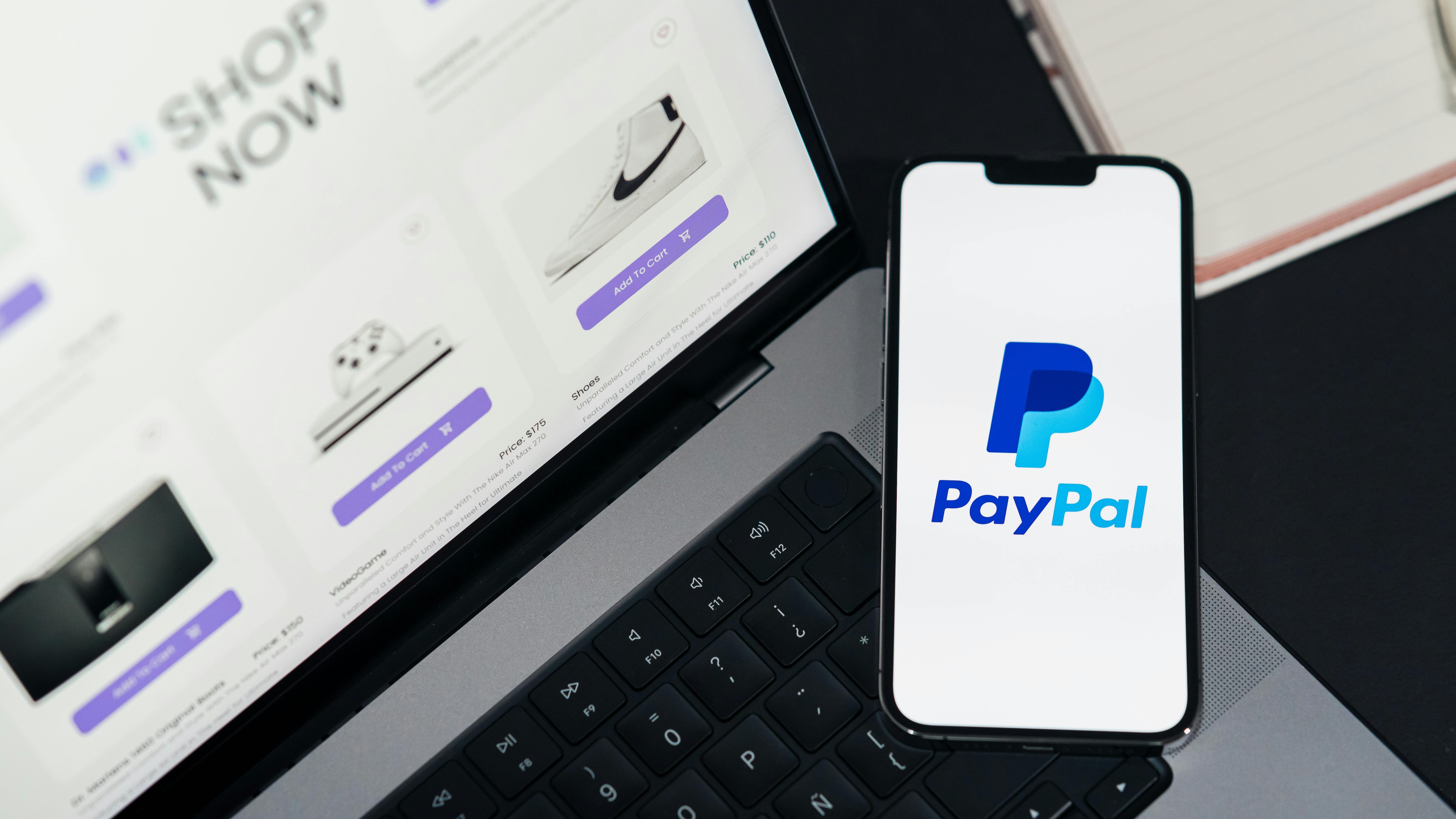 Woman using smartphone and credit card for digital payment, AI in digital payments.