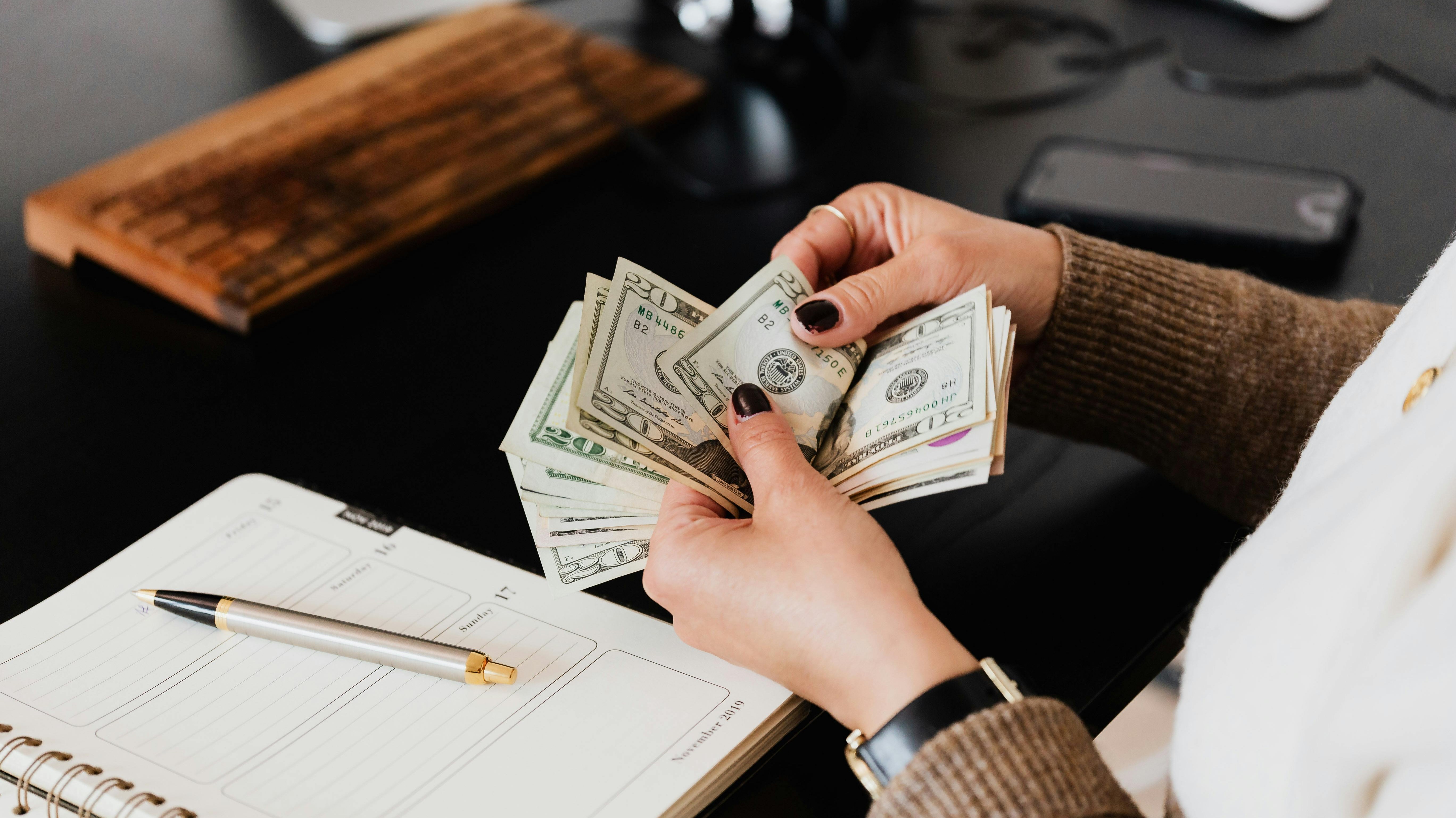 Three business professionals in a fintech office, AI Agents in Fintech.
