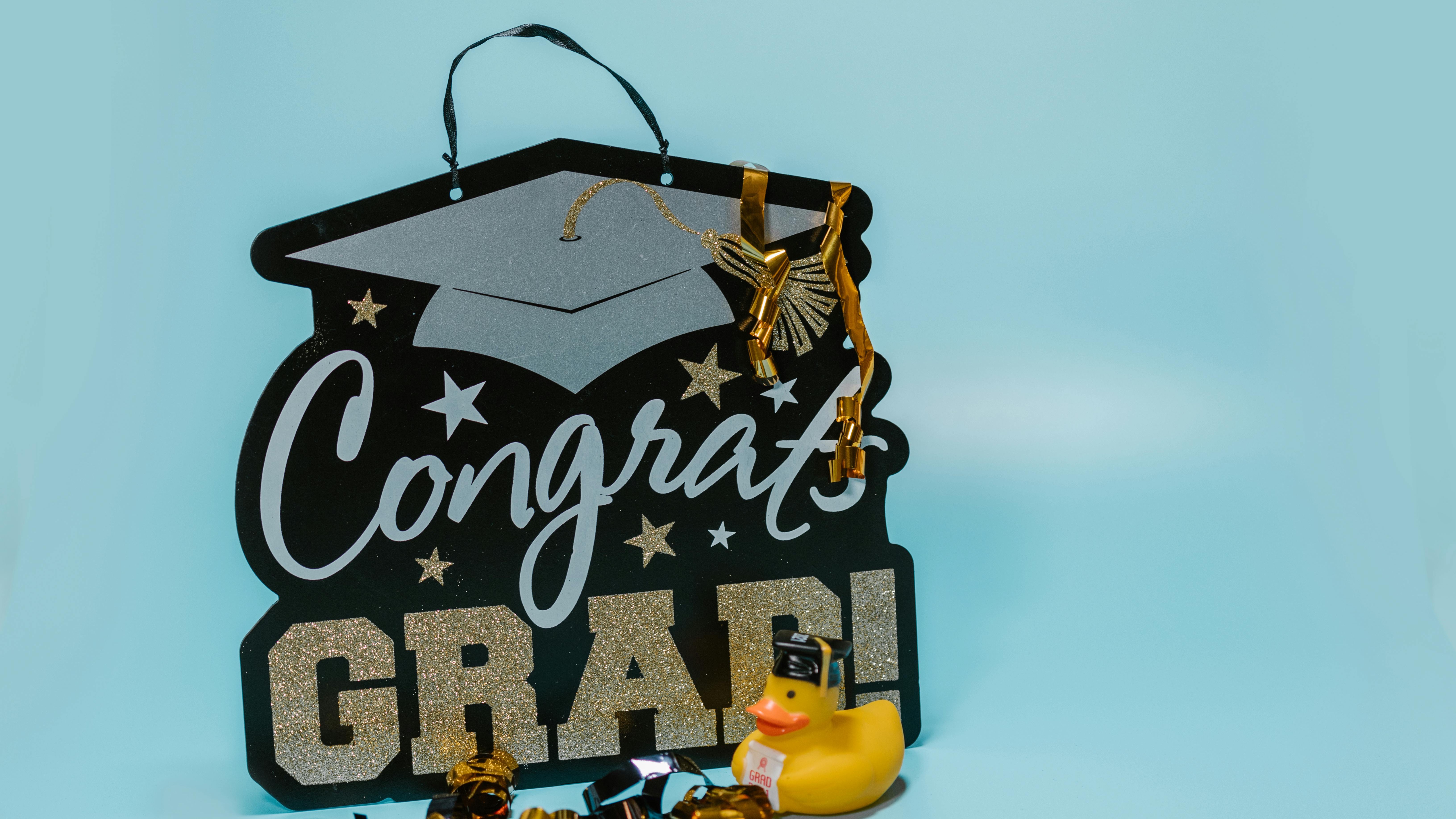 Blue graduation cap signifies Legacy Scholarship San Antonio.