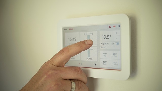 Home Assistant 2026.3 features with tech logos on cyan digital tree.