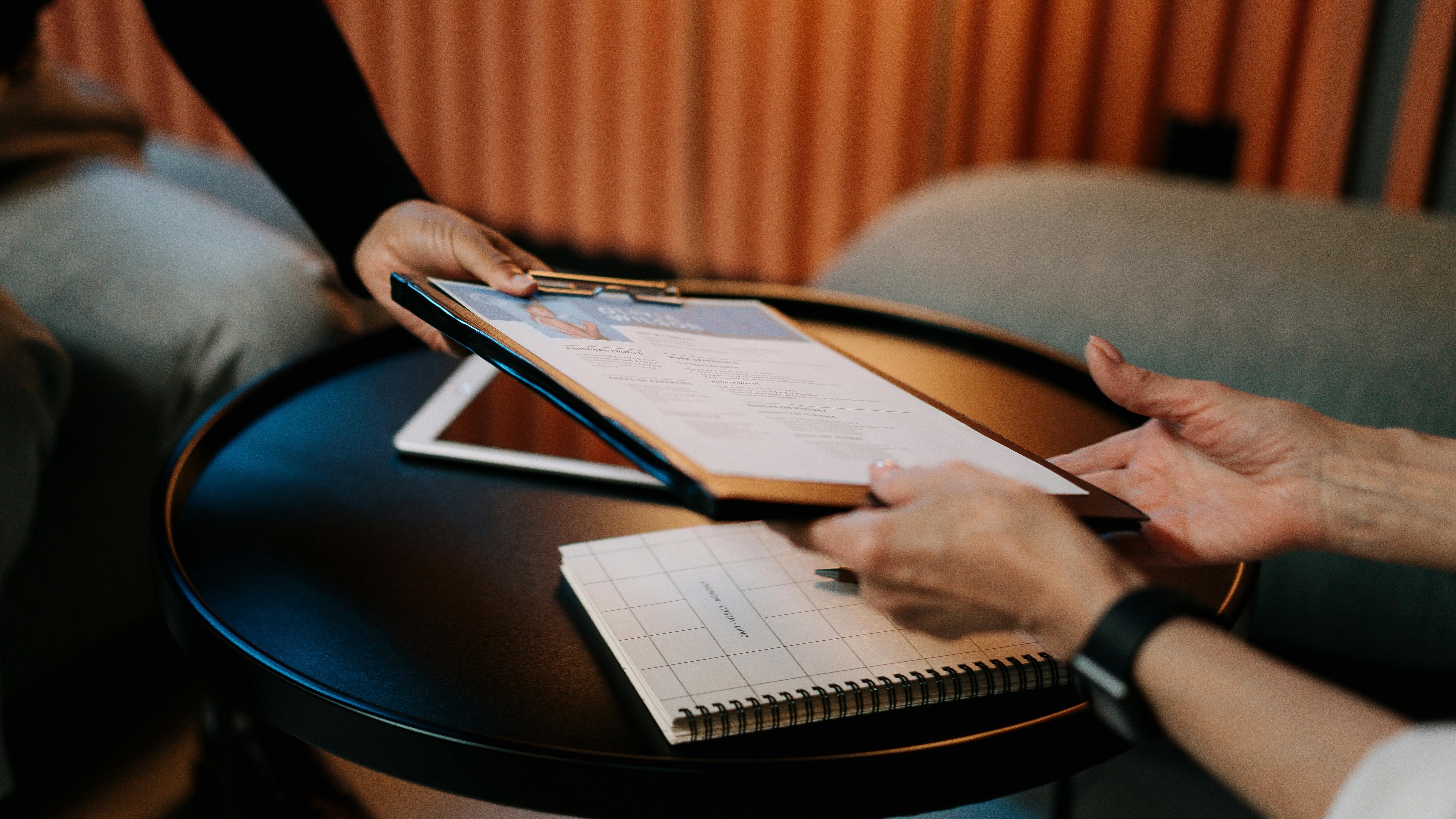 Illustrated conference scene with speaker at recruiting events 2025