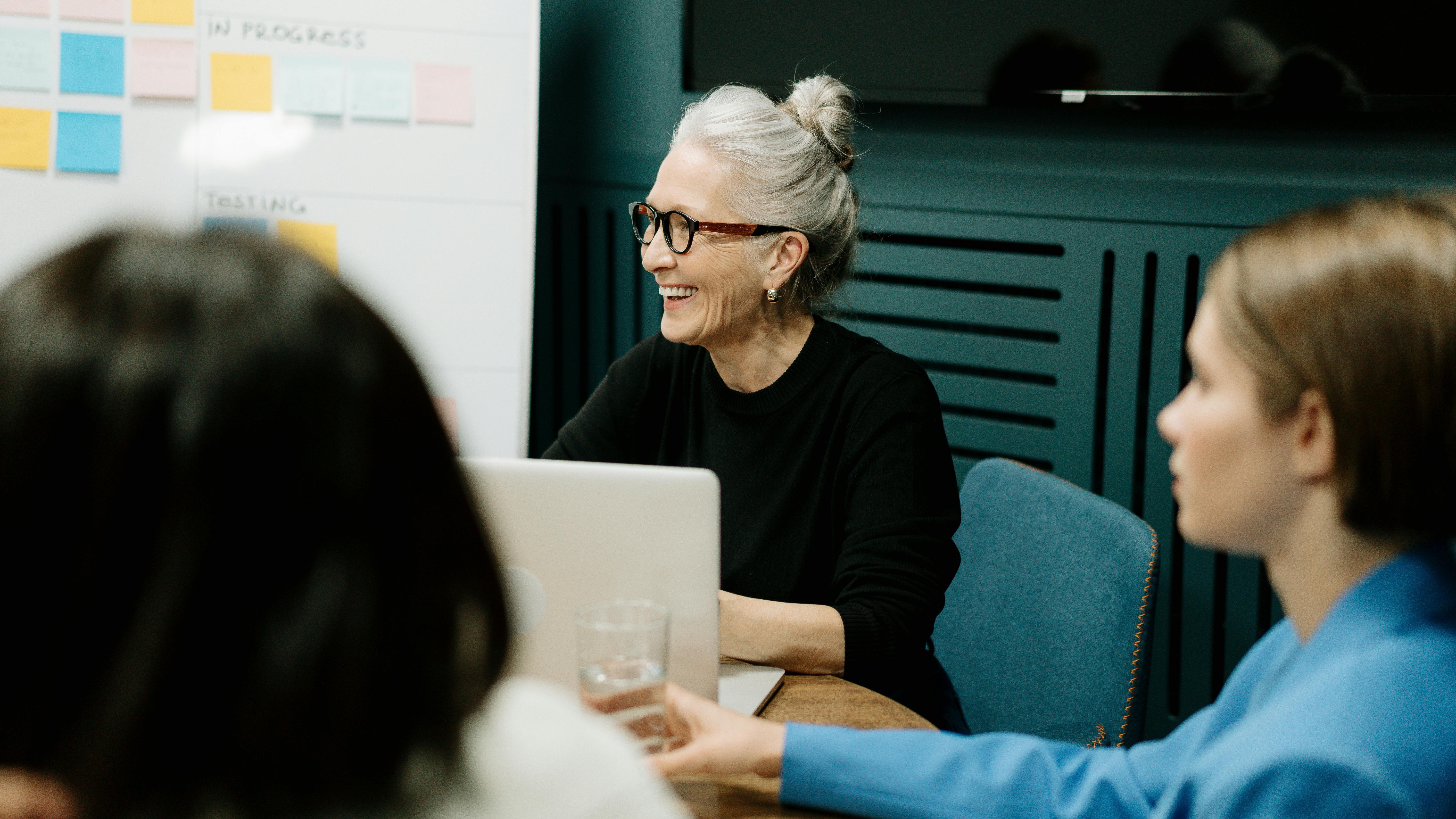 Smiling middle-aged man representing employer branding.