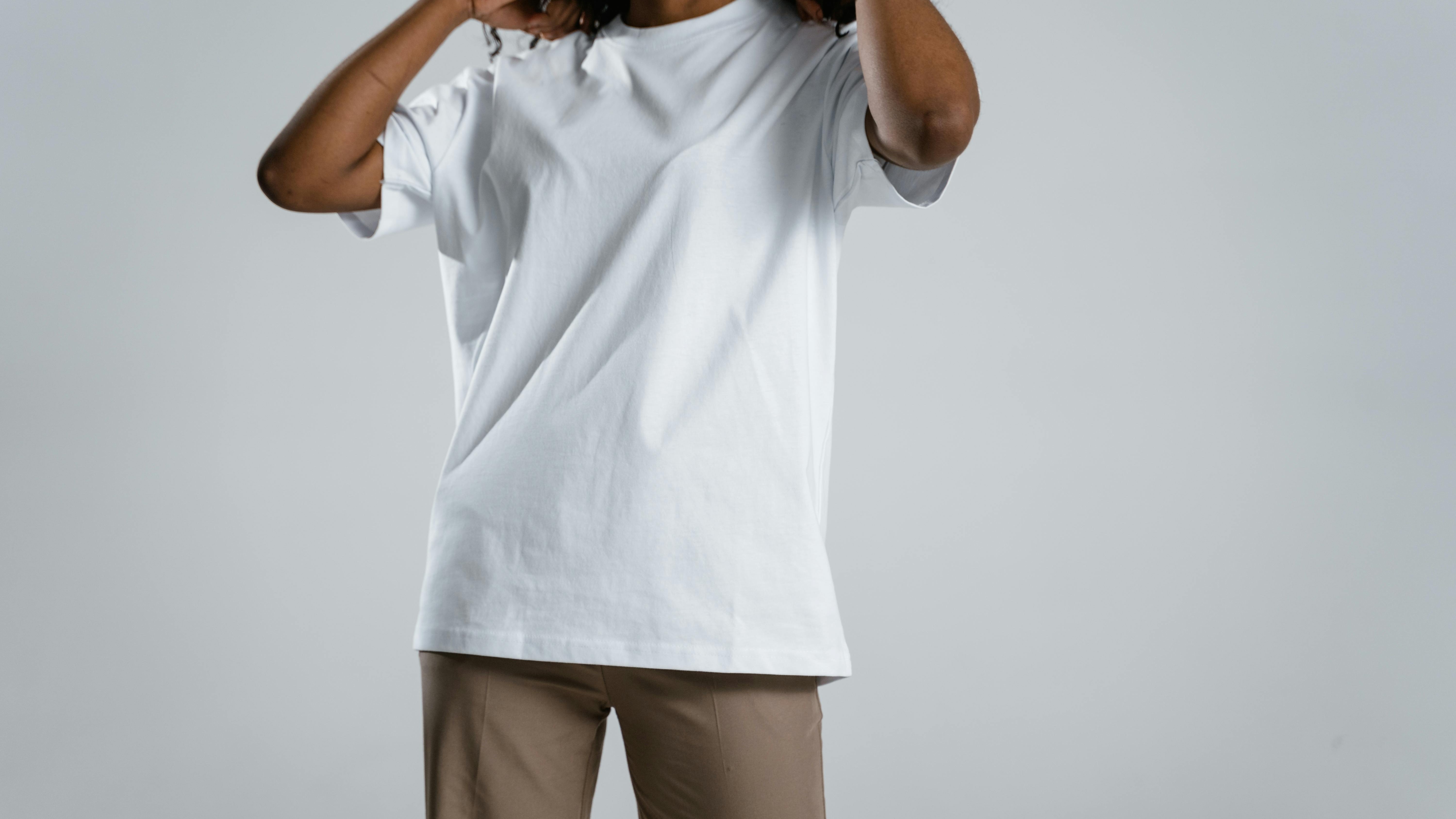 Elegant white T-shirts for summer wardrobe