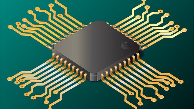 Google AI chip competition Nvidia text on black background.