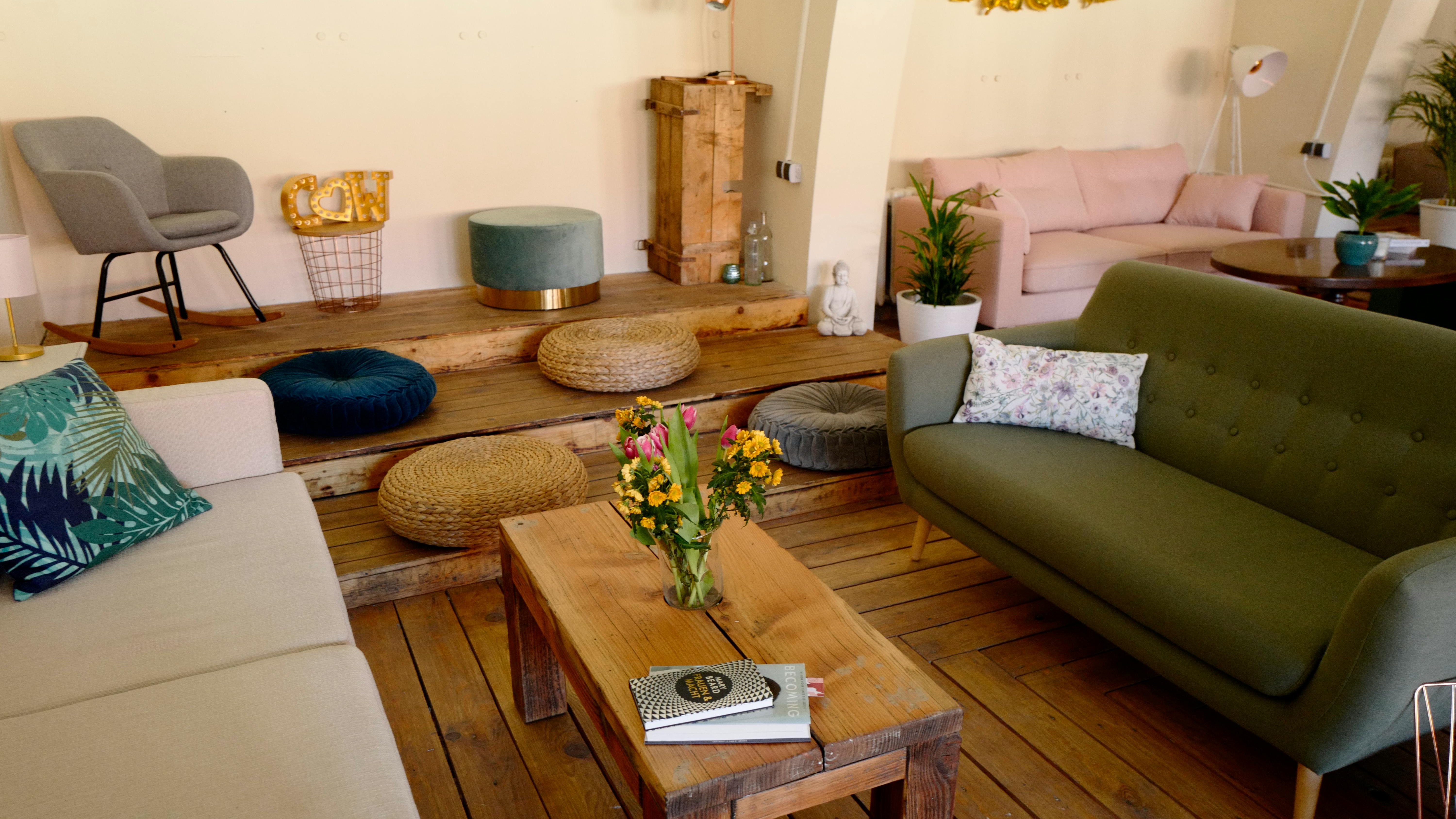 Cozy home essentials in a warm, inviting bedroom setting.