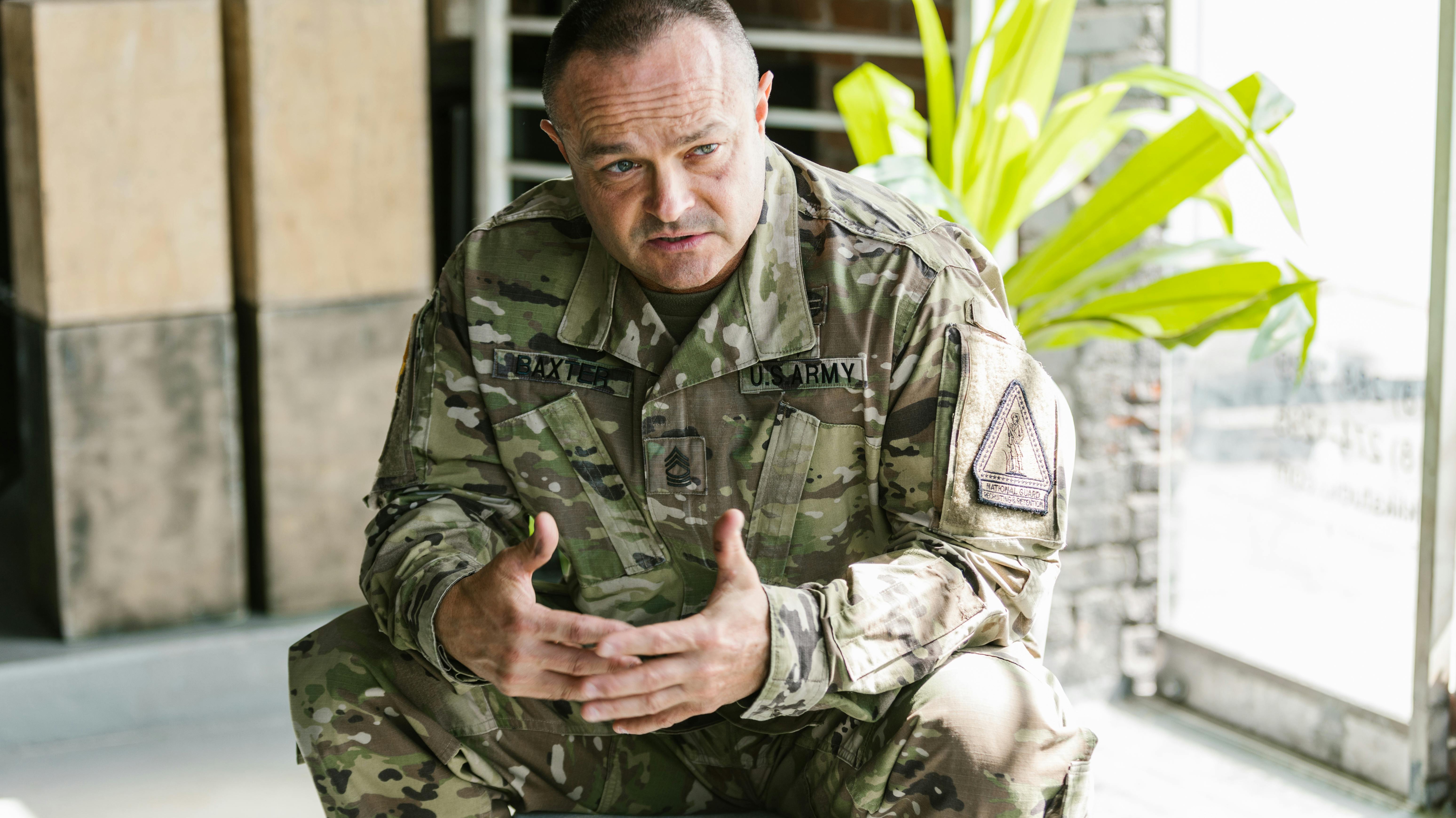 Creative light bulb on chalkboard representing ideas in military careers.