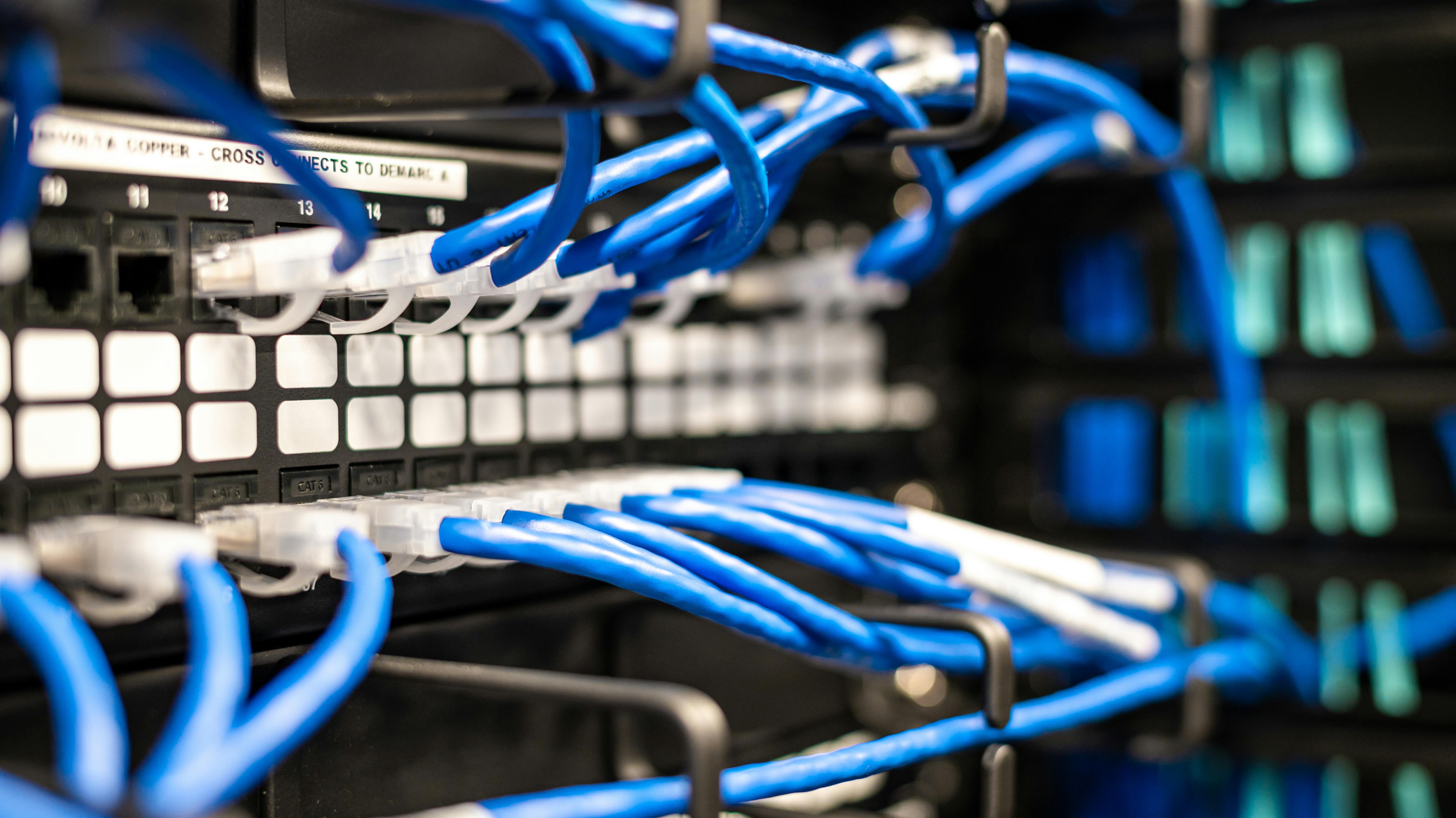 Celebrating fiber internet in a cozy room in Elsah.