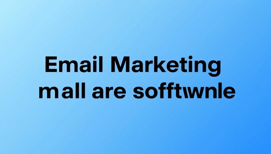 Machine learning in email marketing software promotion text