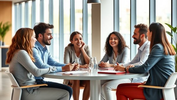 Team meeting highlighting the importance of recruitment in recruitment roles.