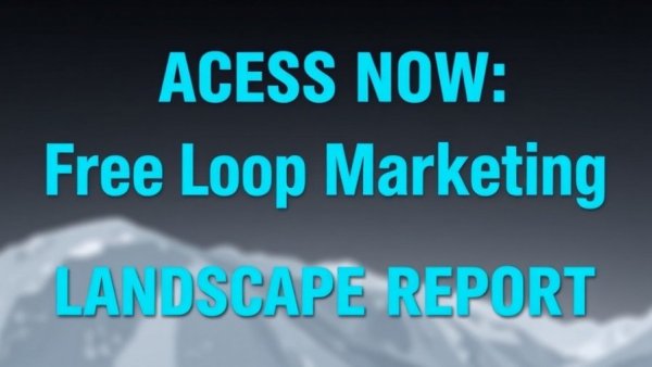 Free loop marketing tactics report banner.