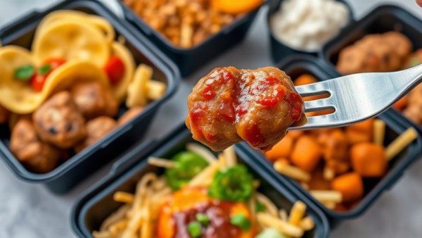 Assorted takeout meals showcasing variety for food delivery apps.