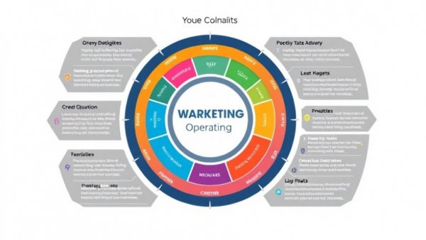 Marketing Operating System diagram for small businesses, illustrating interconnected phases.