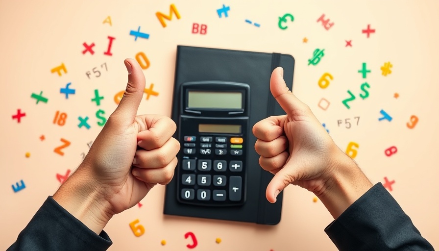 True Customer Acquisition Cost concept with abstract symbols and calculator.