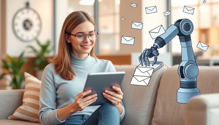 Woman exploring onboarding non-technical marketers to automation tools, soft pastel setting.