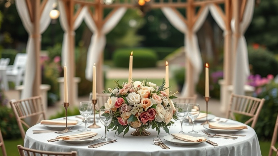 Bridgerton-inspired elegant wedding table with pastel florals.
