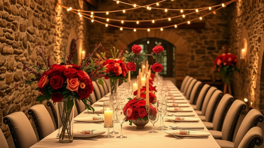 Hotel San Cristóbal wedding reception with floral decor.