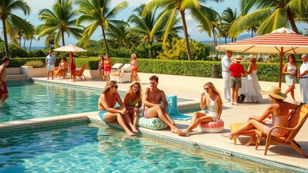 A Relaxed Summer Celebration Blending Slim Aarons Glamour and Ralph Lauren Ease