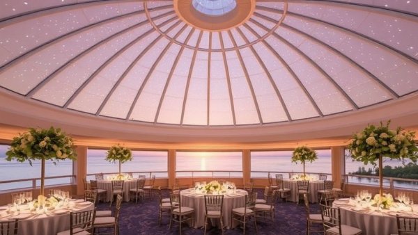 A ‘Sea of Stars’ Reception Under a Custom-Built Dome at the Four Seasons