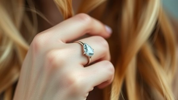 Capucinne Jewelry ring showcased on hand