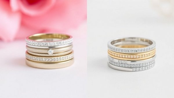 Maximal Wedding Band Stacks Are Back (Here’s How to Actually Pull One Off)