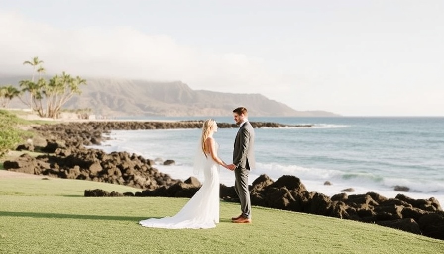 Minimalist Charm Was the Anchor of Their Maui Summer Nuptials