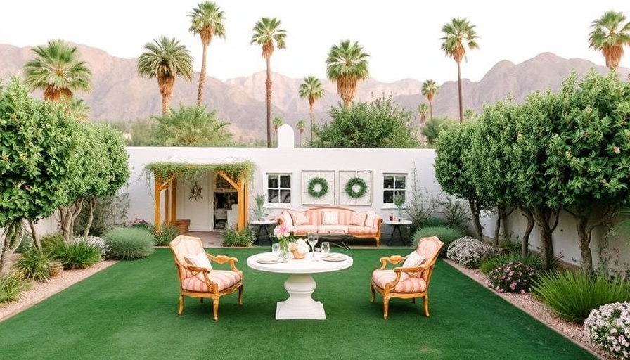 A Vintage-Inspired Garden Party at Parker Palm Springs