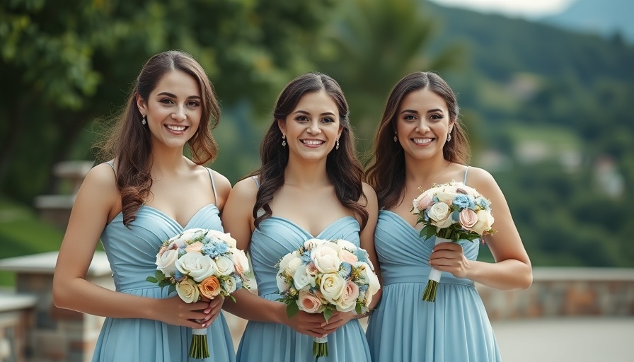 Bridesmaids with elegant bouquets, Wedding Vendors in Charleston