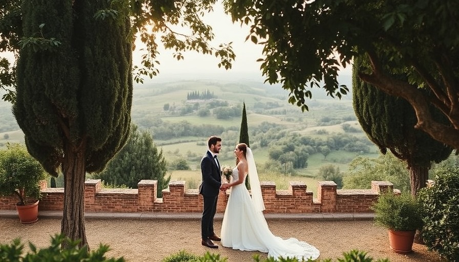 Real Wedding: Gloria & Collin's Romantic Escape in Tuscany