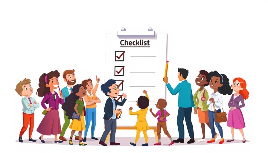 Lively illustration of characters engaging in accountability without blame.