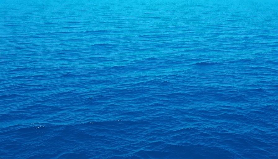 Vast blue ocean representing an Indigenous-led ocean reserve.