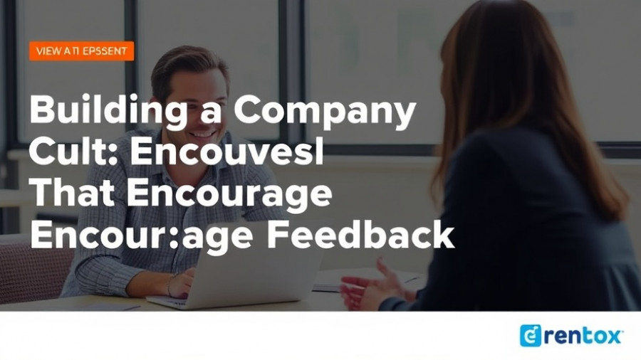 Building a Company Culture That Encourages Feedback
