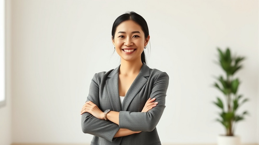 Professional woman smiling confidently, Forbes hires Anna Tong artificial intelligence.