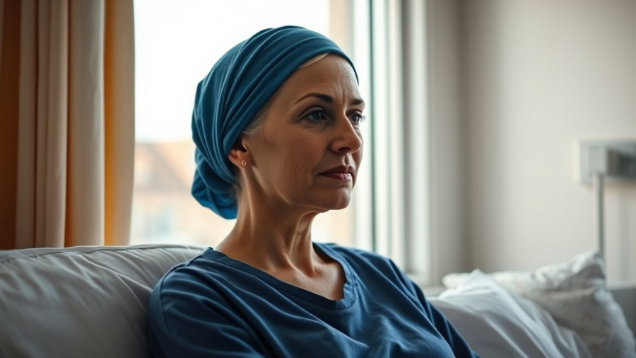 Patient in hospital bed for New York hair-saving law for cancer patients