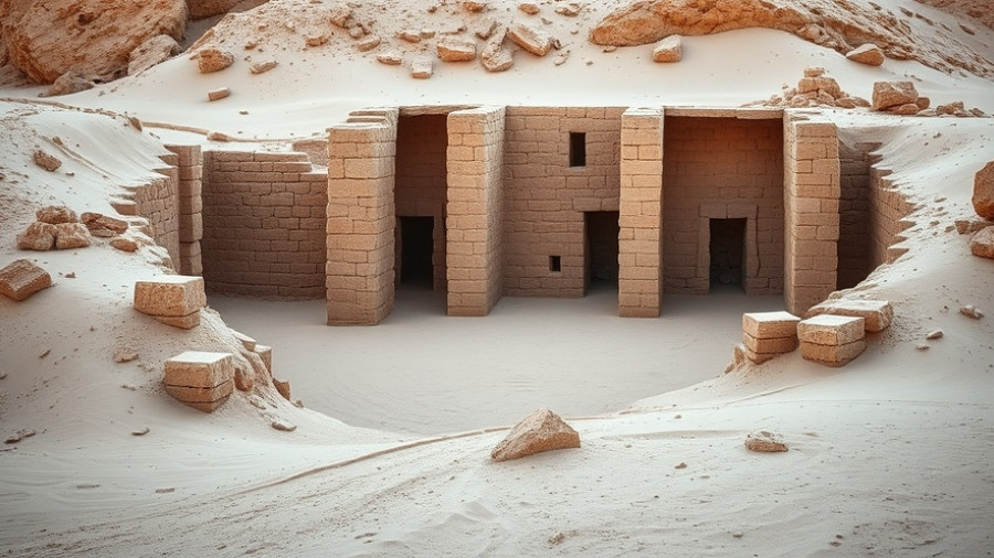 3,500-Year-Old Fortress ruins in Egypt under natural light.