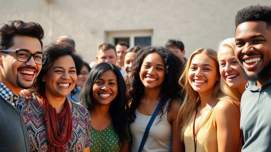 Group of people engaged in community event, supporting water conservation movement in Maharashtra.