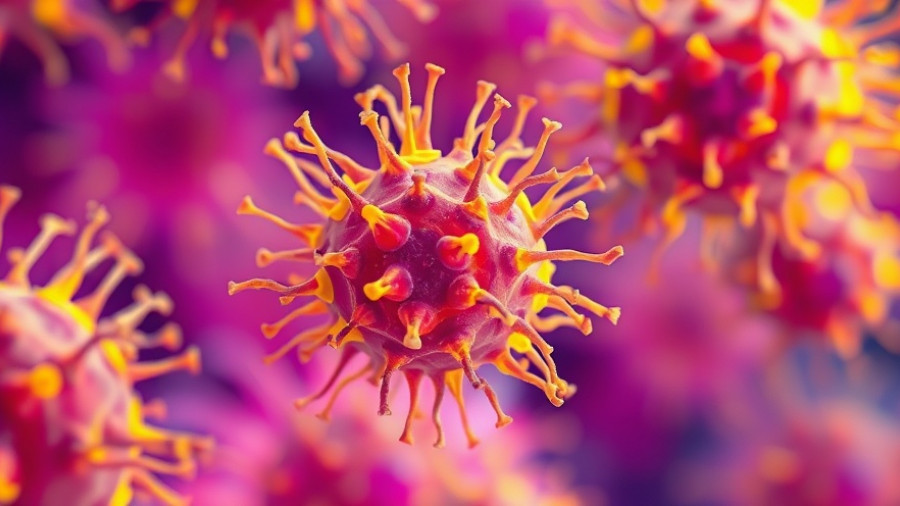 Microscopic view of vibrant cells, related to mRNA vaccines cancer treatment.