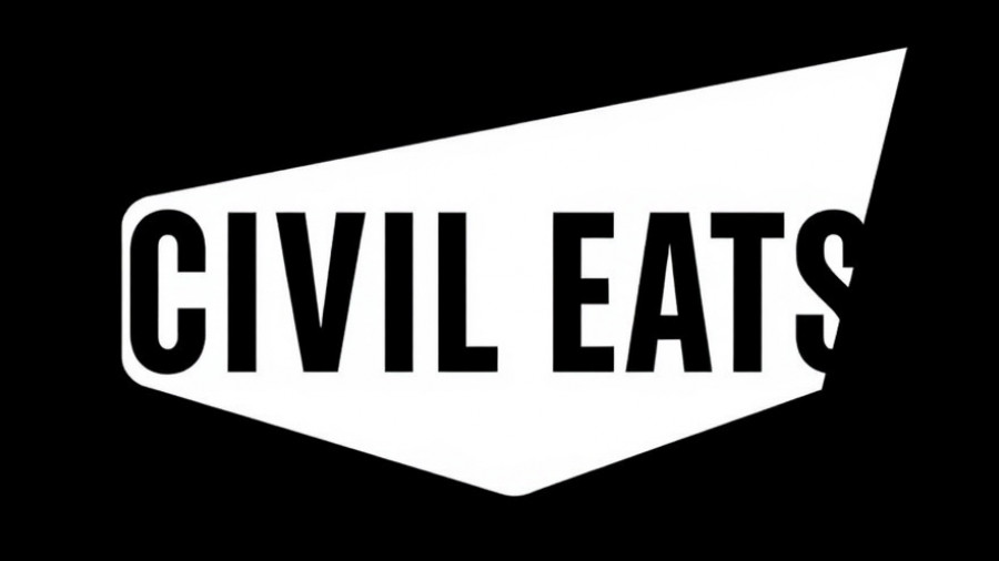 Bold Civil Eats logo in black and white.