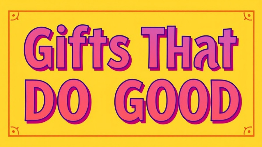 Ethical subscriptions that give back in yellow text graphic.