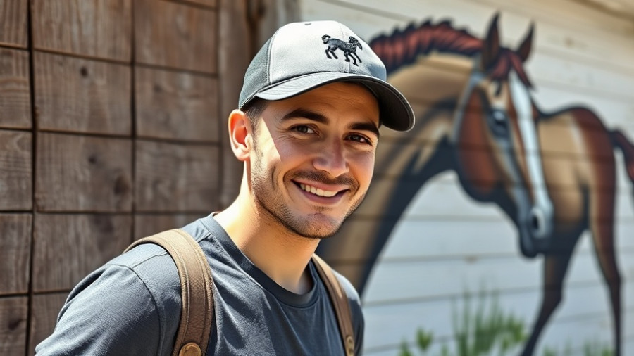 Sam Ryder life lessons reflected by smiling young man outdoors.