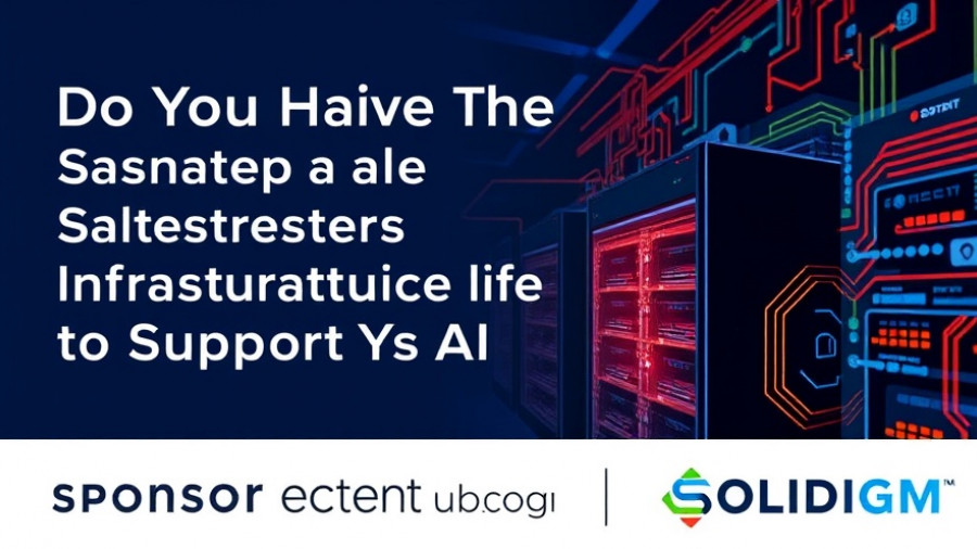 Do You Have the Right Data Storage Infrastructure to Support Your AI Strategy? - SPONSOR CONTENT FROM SOLIDIGM