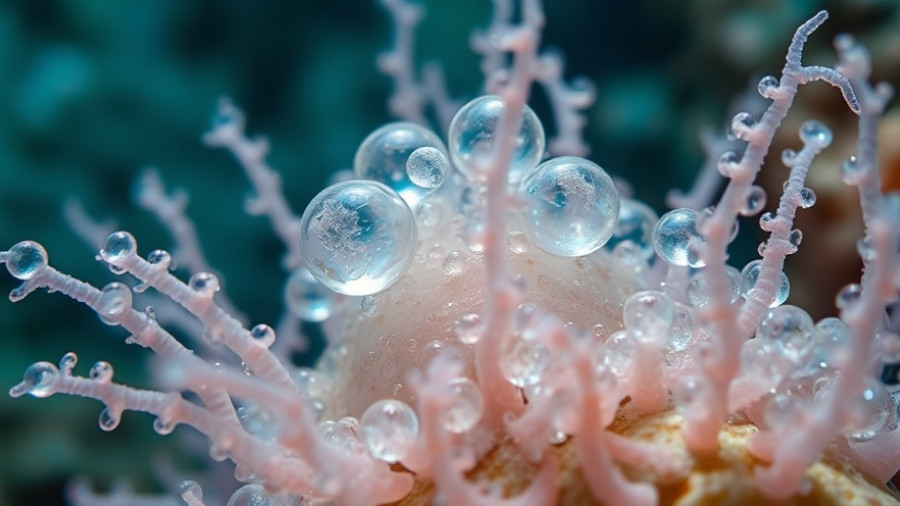 Fascinating marine species with translucent structures discovered.