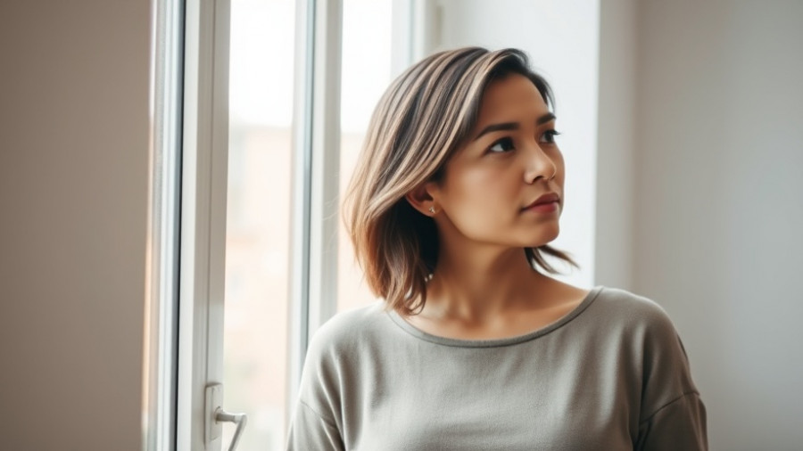 Thoughtful woman indoors near window, Evelyn Kwong departure Wired.