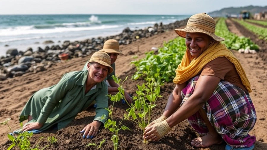 The photography series celebrating the people cultivating hope from soil to sea