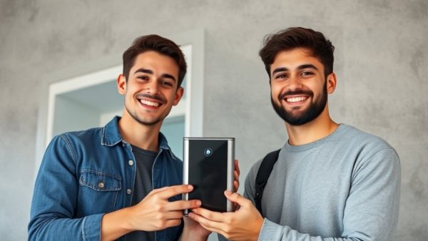 Innovators showcasing device to turn air conditioners into air purifiers.